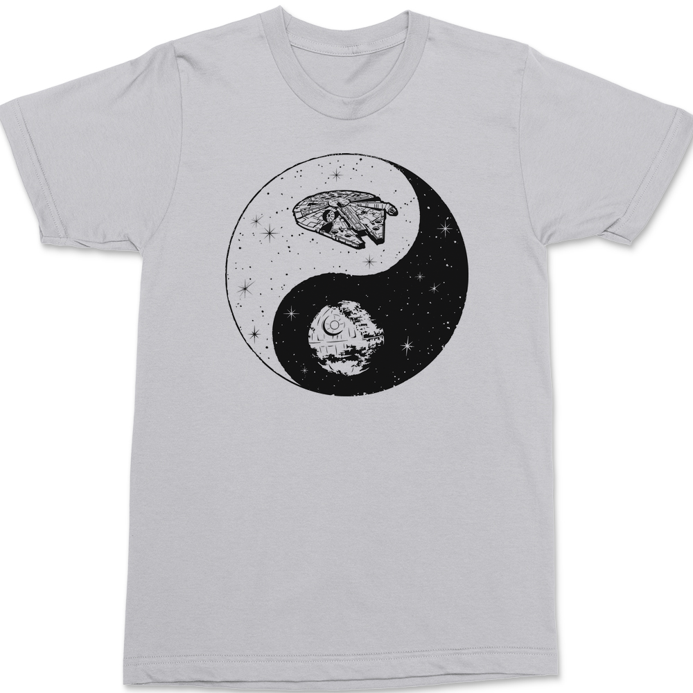 Jedi Sith Yin Yang T-Shirt SILVER