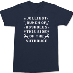 Jolliest Bunch of Assholes T-Shirt NAVY