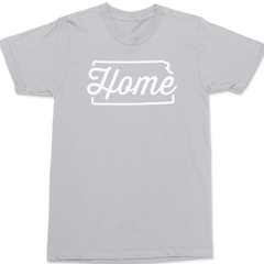 Kansas Home T-Shirt SILVER