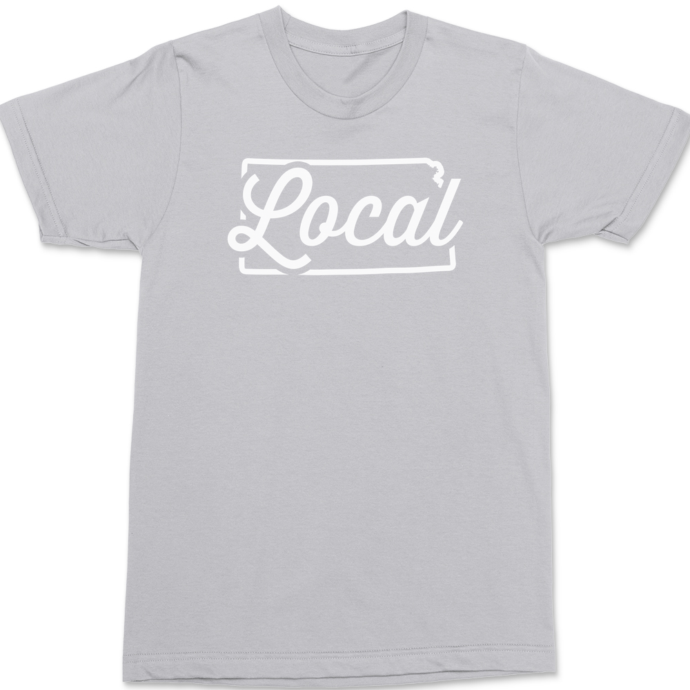 Kansas Local T-Shirt SILVER