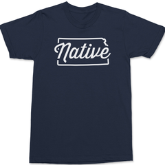 Kansas Native T-Shirt NAVY