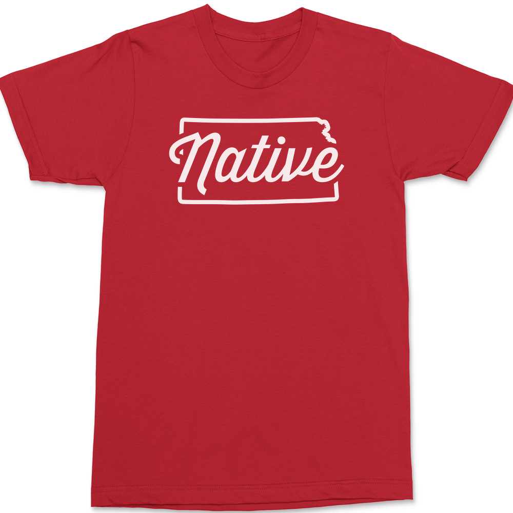 Kansas Native T-Shirt RED
