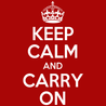 Keep Calm and Carry On T-Shirt - Textual Tees