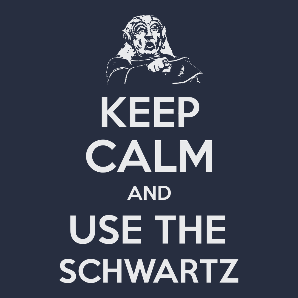 Keep Calm and Use The Schwartz T-Shirt NAVY