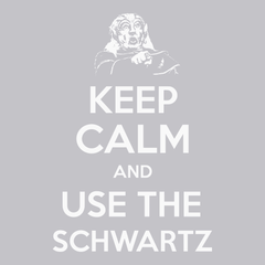 Keep Calm and Use The Schwartz T-Shirt SILVER