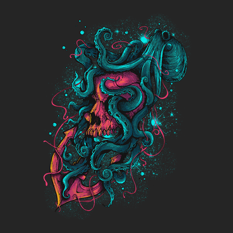 Keeper of the Sea T-Shirt BLACK