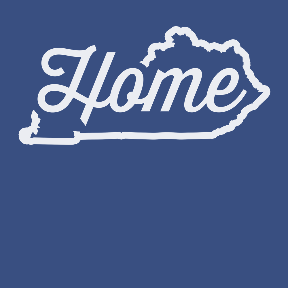 Kentucky Home T-Shirt BLUE