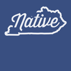 Kentucky Native T-Shirt BLUE