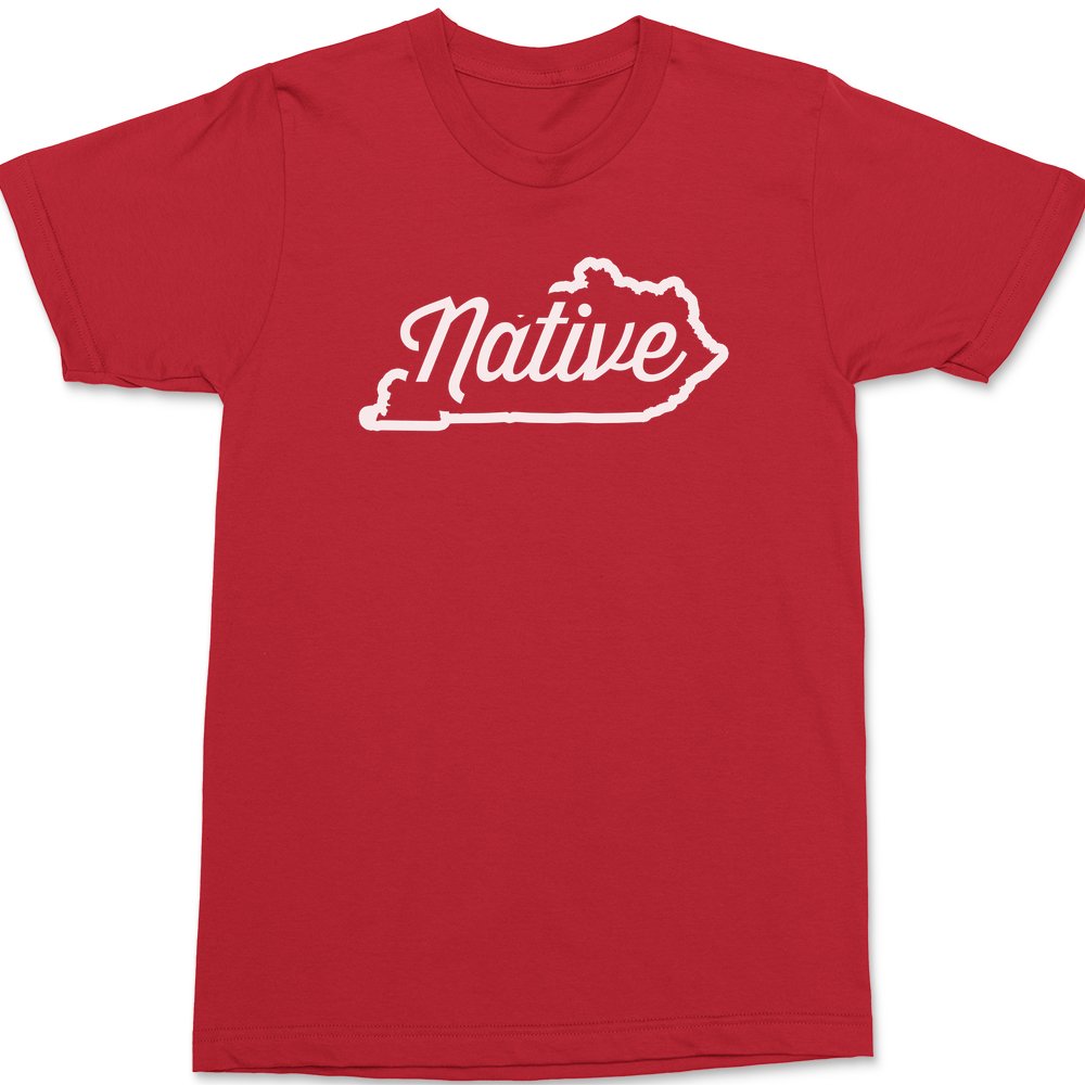 Kentucky Native T-Shirt RED