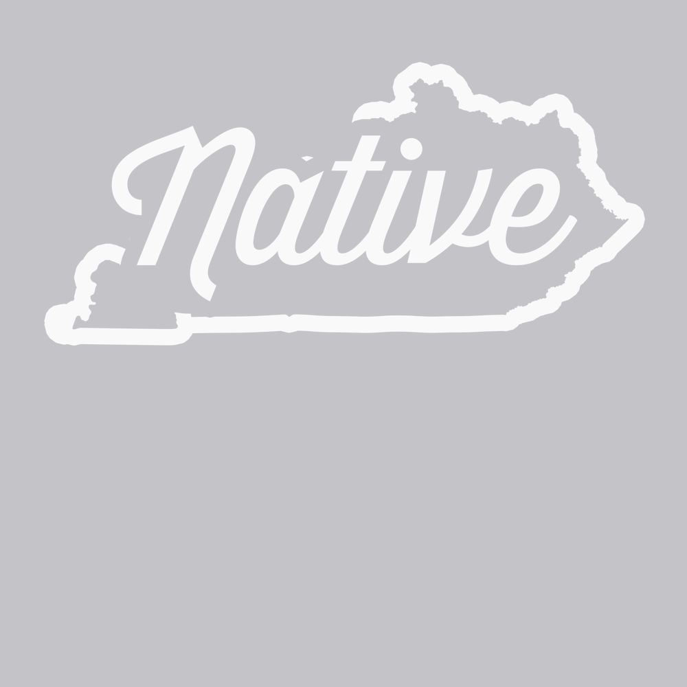 Kentucky Native T-Shirt SILVER