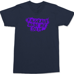 Kilgrave Made Me Do It T-Shirt NAVY
