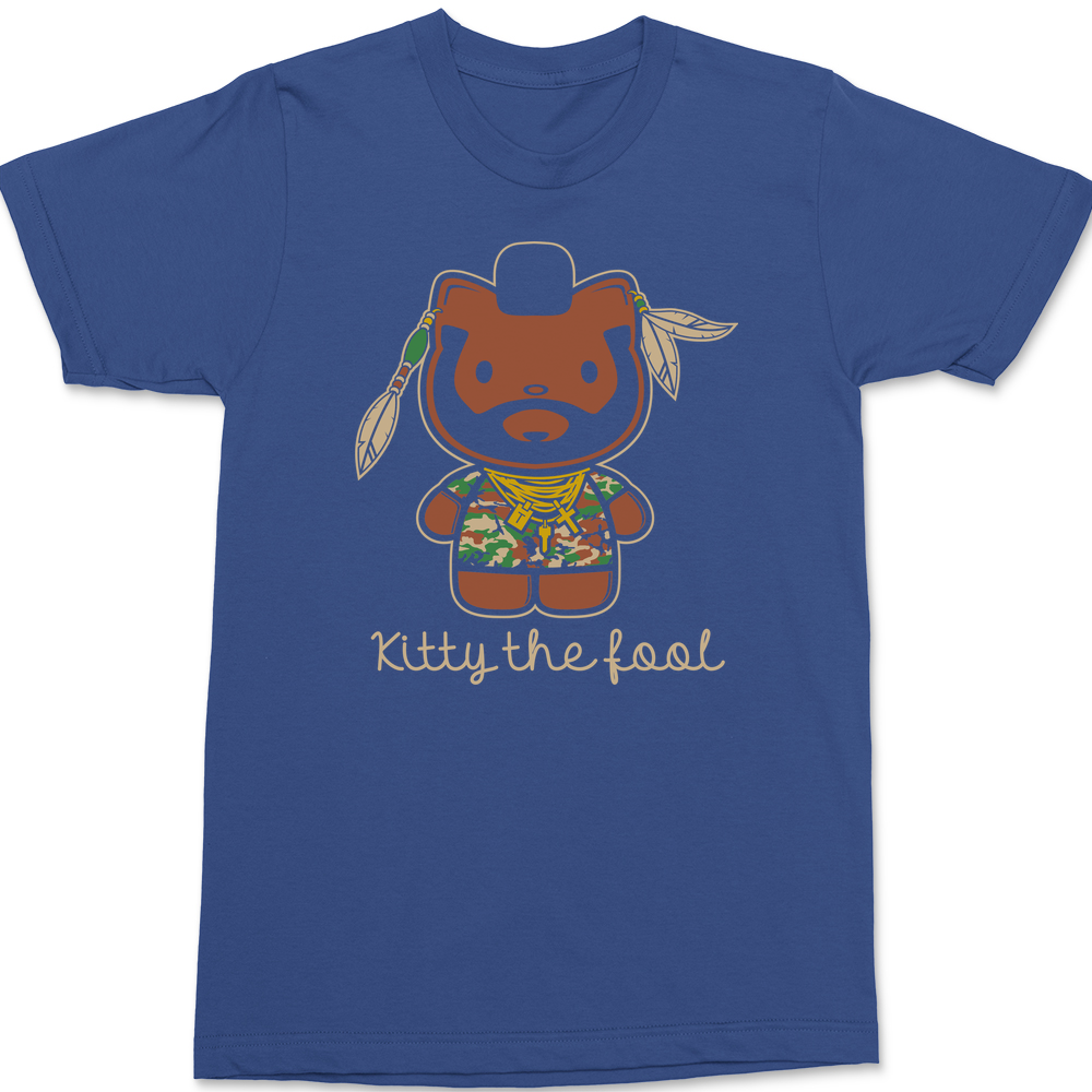Kitty The Fool T-Shirt BLUE