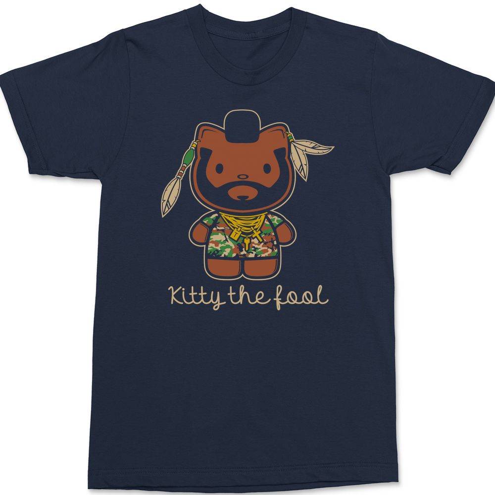Kitty The Fool T-Shirt NAVY