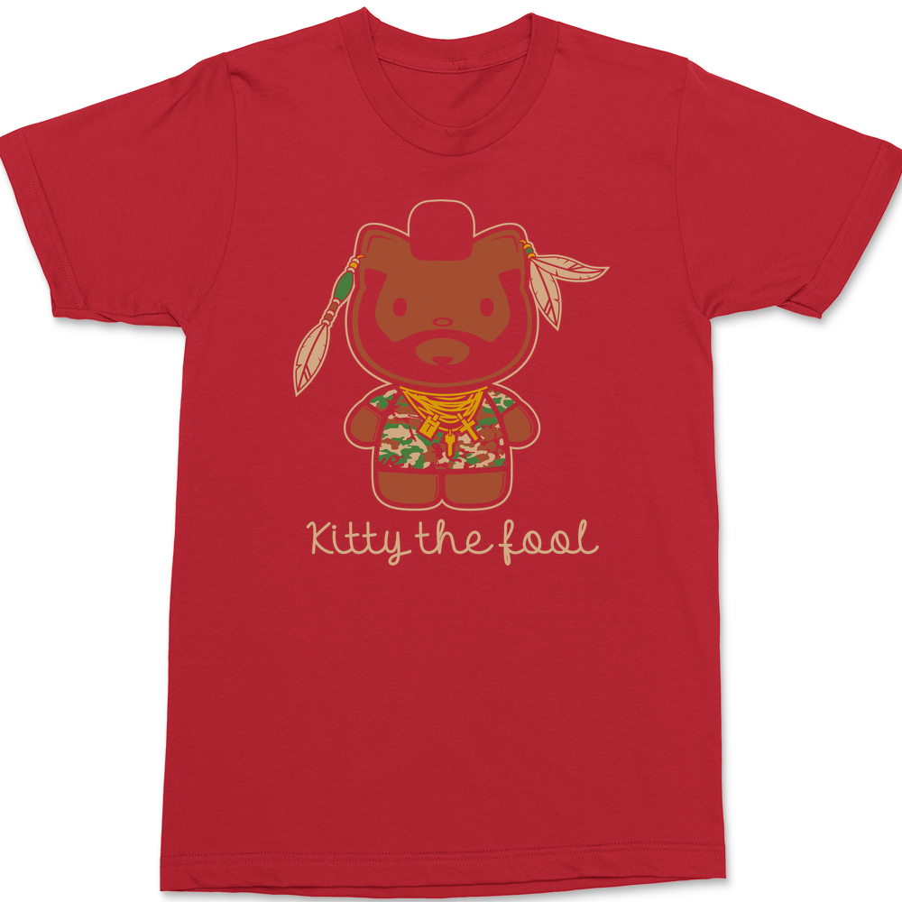 Kitty The Fool T-Shirt RED