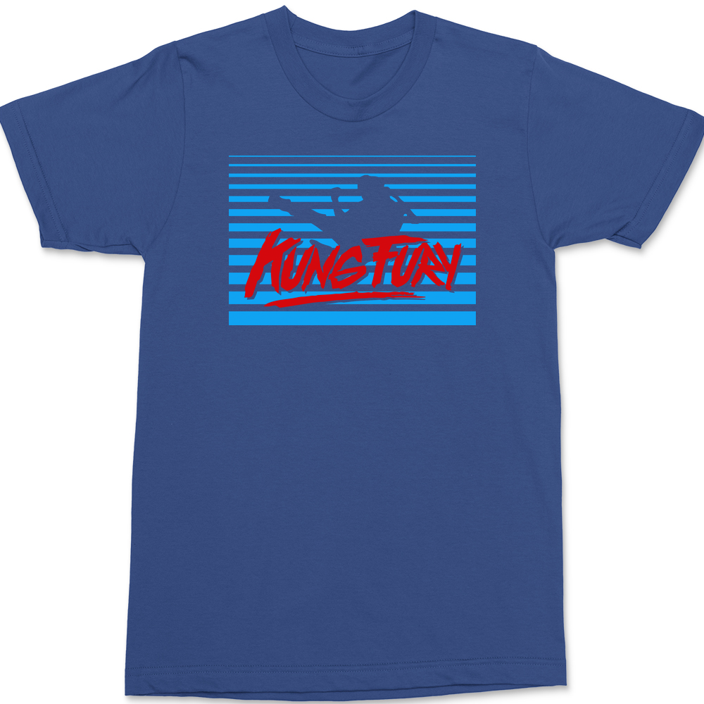 Kung Fury T-Shirt BLUE