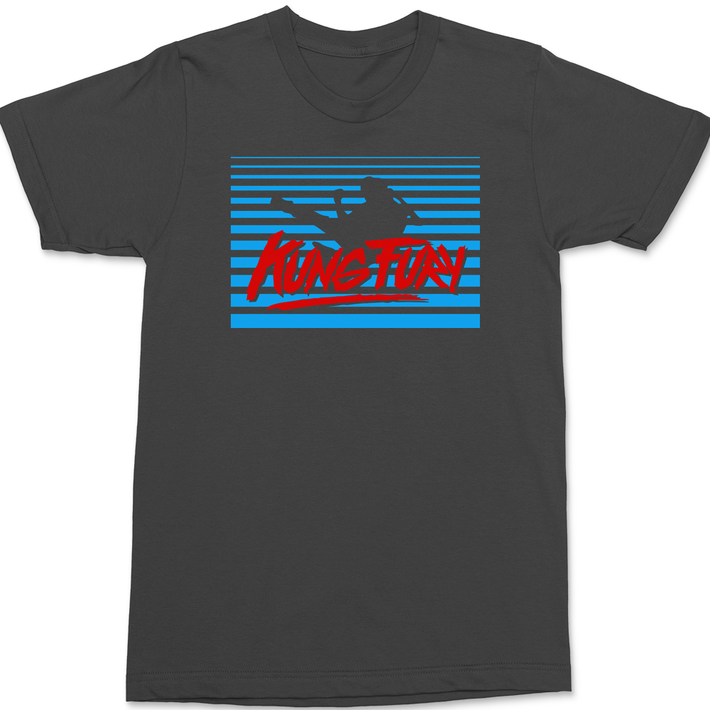 Kung Fury T-Shirt CHARCOAL