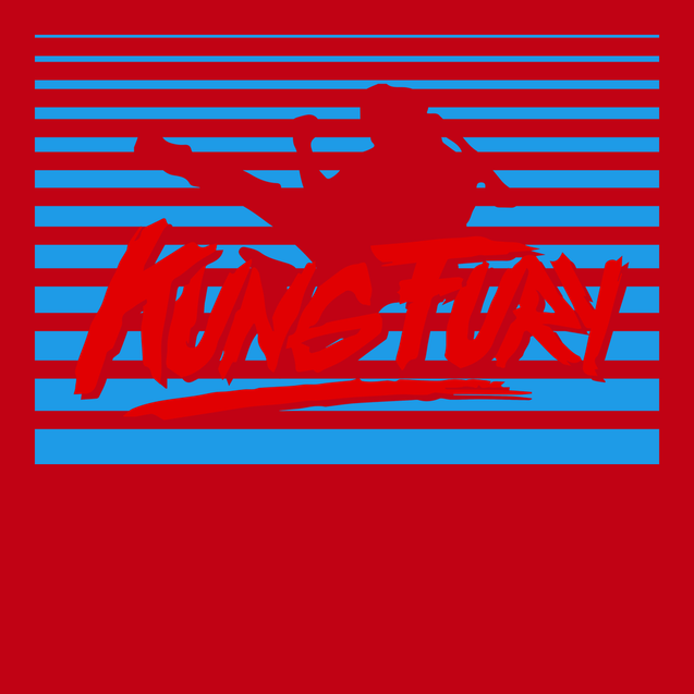 Kung Fury T-Shirt RED