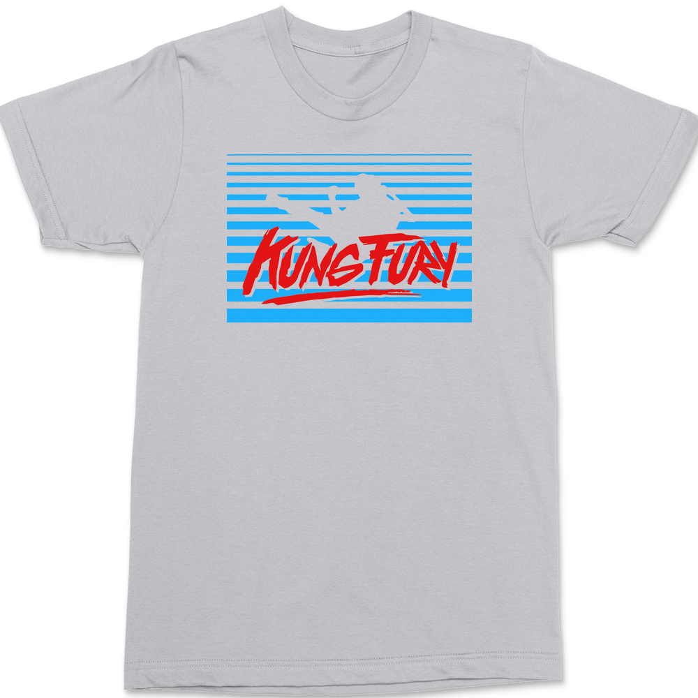 Kung Fury T-Shirt SILVER