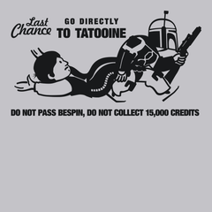 Last Chance For Han T-Shirt SILVER