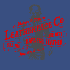 Leatherface Leather Co T-Shirt BLUE