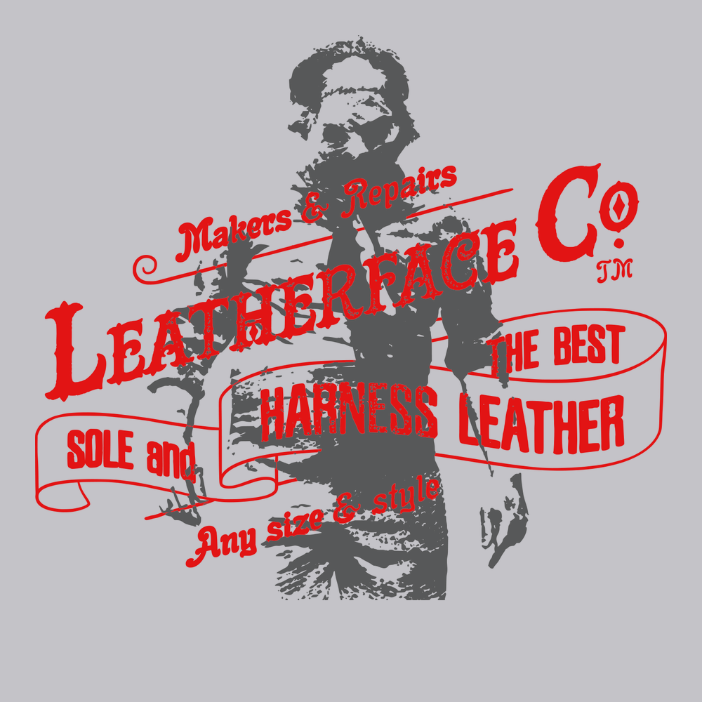Leatherface Leather Co T-Shirt SILVER