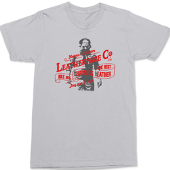 Leatherface Leather Co T-Shirt SILVER