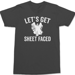 Let's Get Sheet Faced T-Shirt CHARCOAL