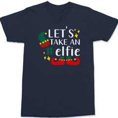Let's Take An Elfie T-Shirt NAVY