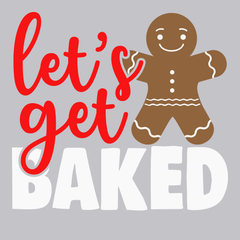 Lets Get Baked T-Shirt SILVER