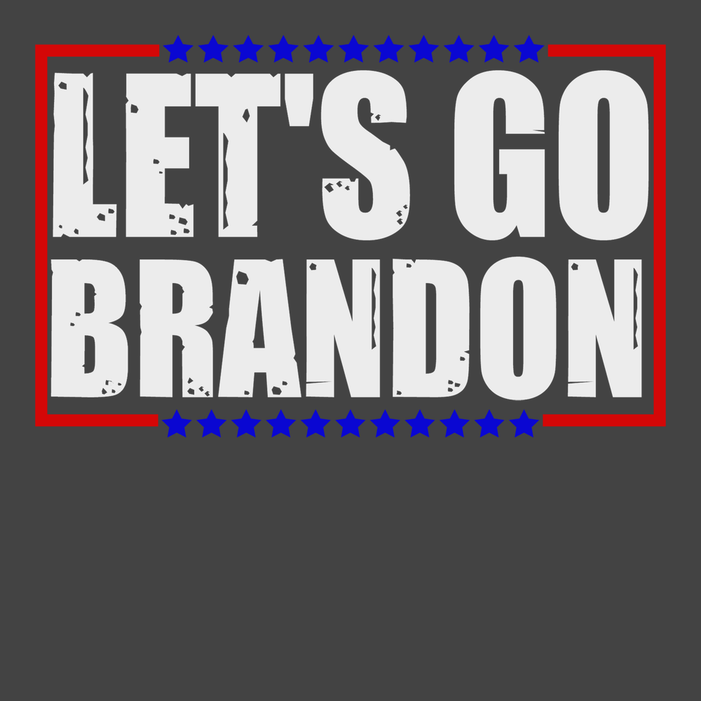 Lets Go Brandon T-Shirt CHARCOAL