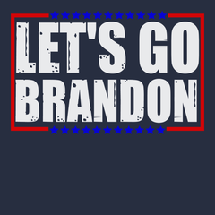 Lets Go Brandon T-Shirt NAVY