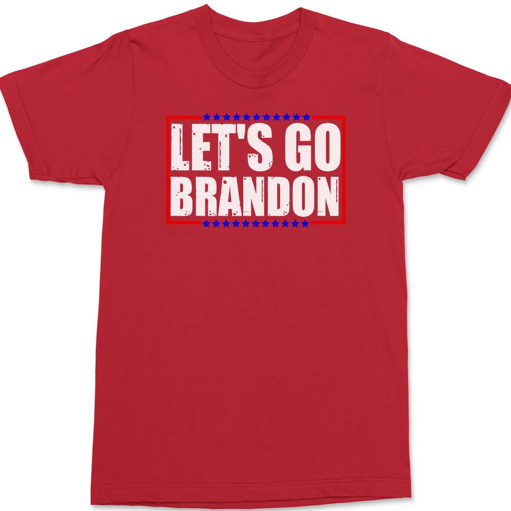 Lets Go Brandon T-Shirt RED