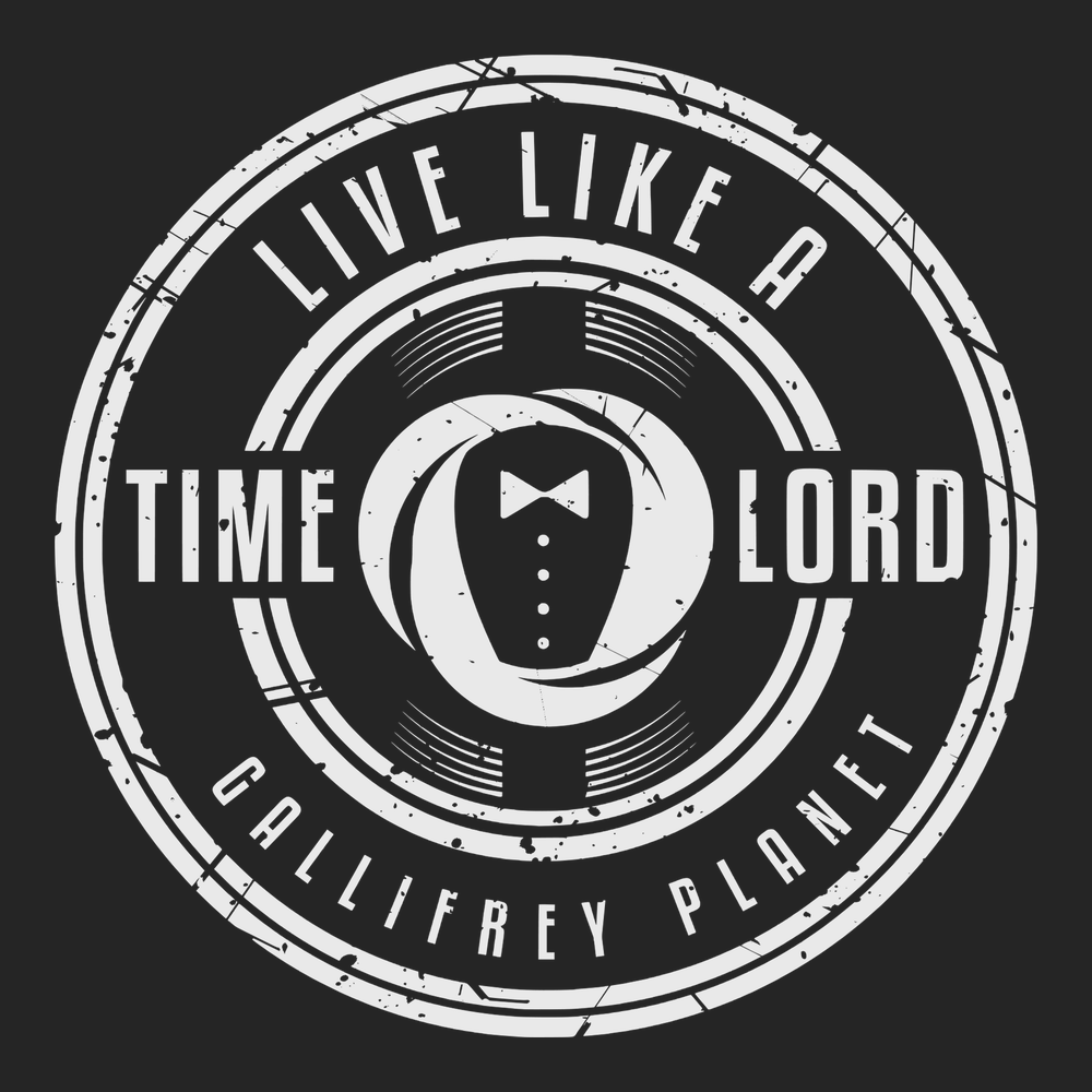 Like A Time Lord T-Shirt BLACK
