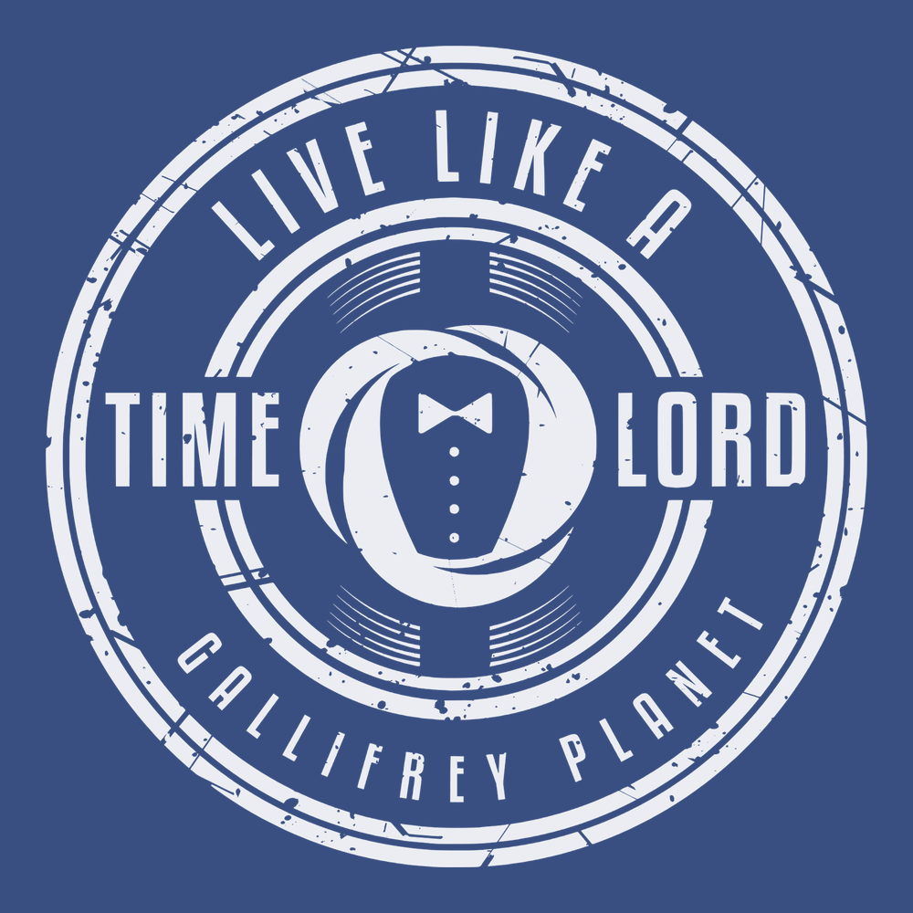 Like A Time Lord T-Shirt BLUE