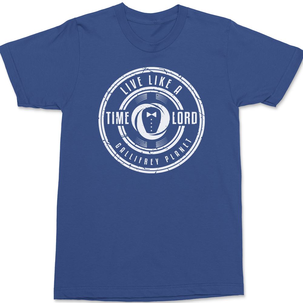 Like A Time Lord T-Shirt BLUE