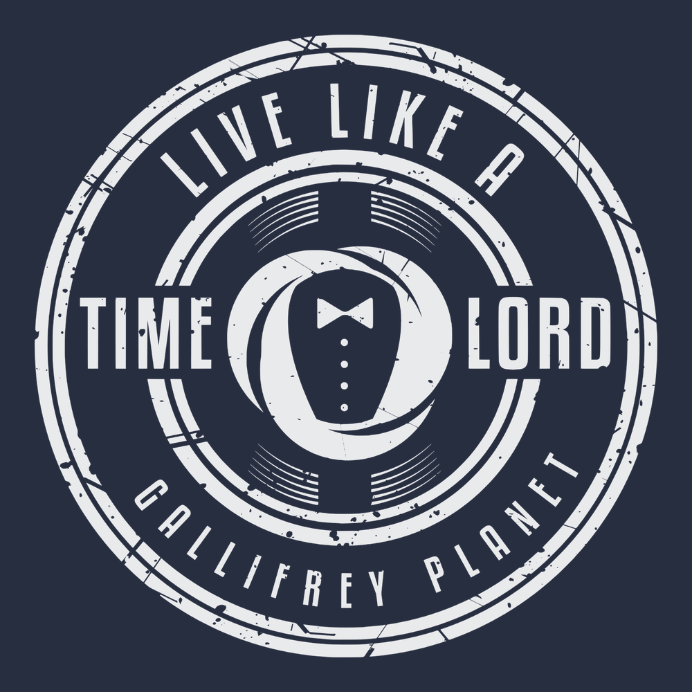 Like A Time Lord T-Shirt NAVY
