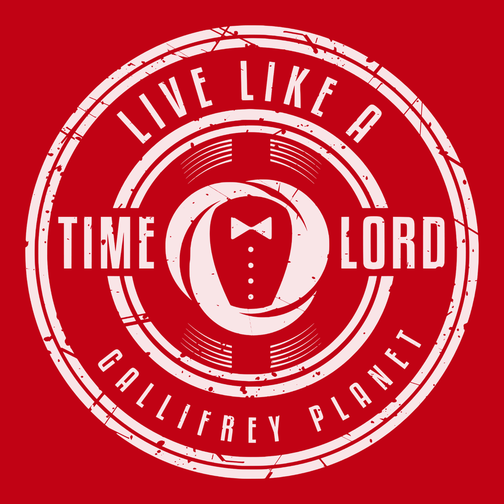 Like A Time Lord T-Shirt RED
