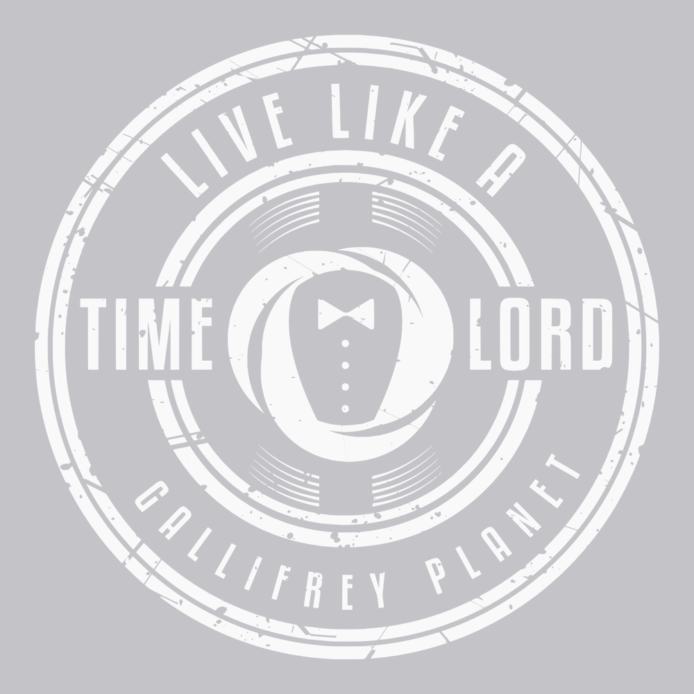 Like A Time Lord T-Shirt SILVER