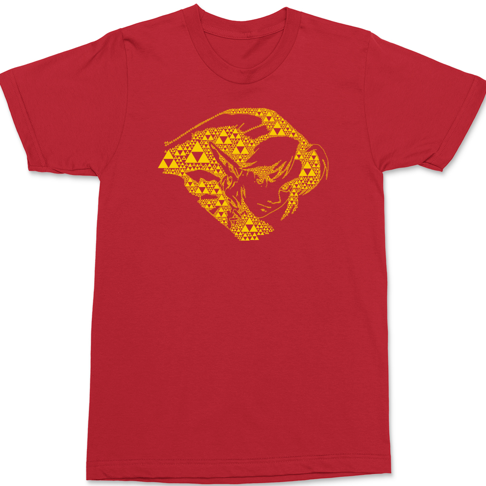Link Fractal Mosaic T-Shirt RED