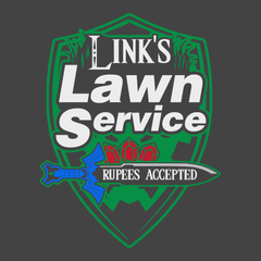 Links Lawn Service T-Shirt CHARCOAL