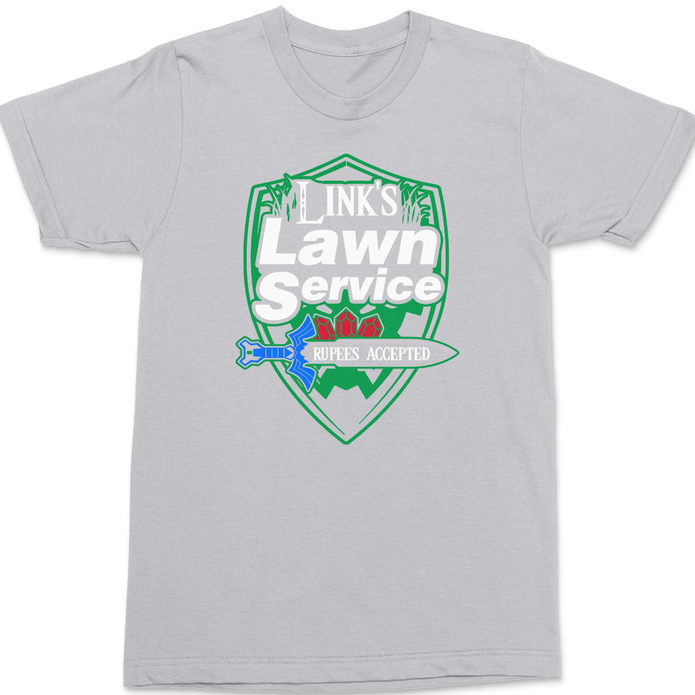 Links Lawn Service T-Shirt SILVER