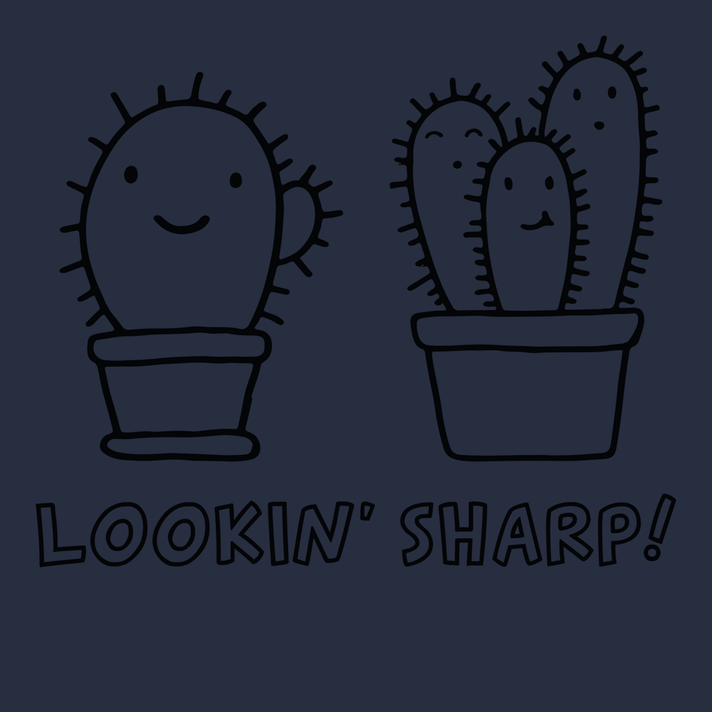 Lookin Sharp T-Shirt NAVY