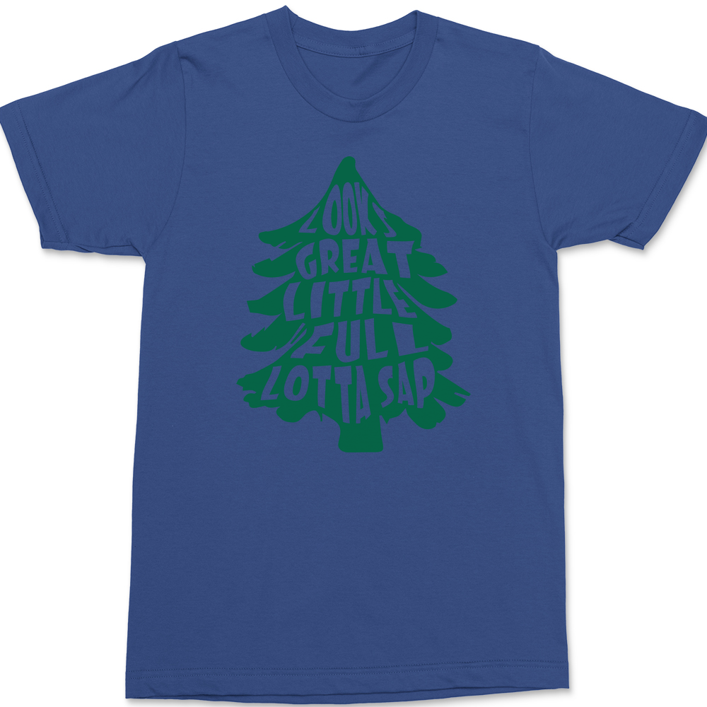 Looks Great Little Full Lotta Sap T-Shirt BLUE