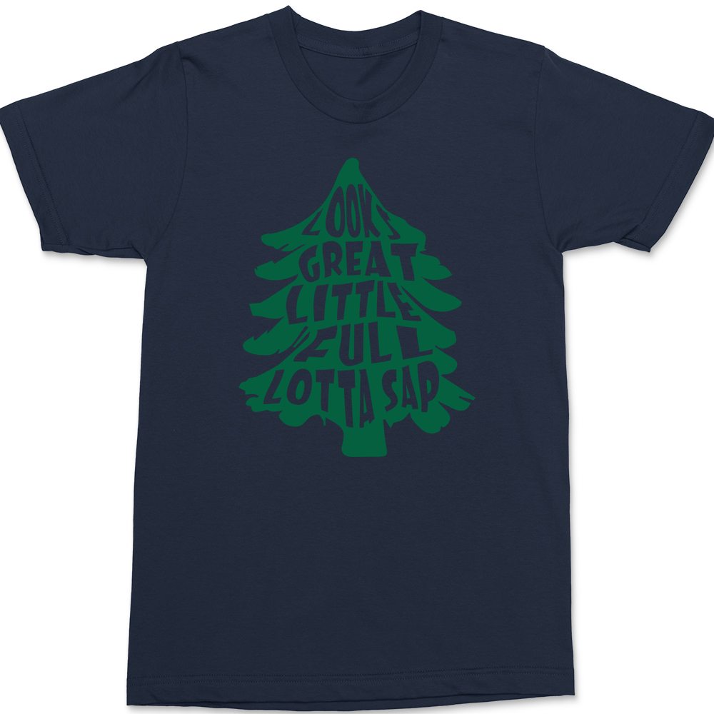 Looks Great Little Full Lotta Sap T-Shirt NAVY