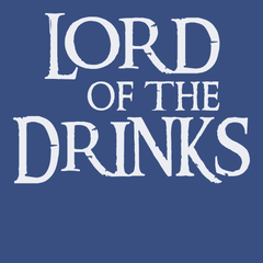 Lord Of The Drinks T-Shirt BLUE
