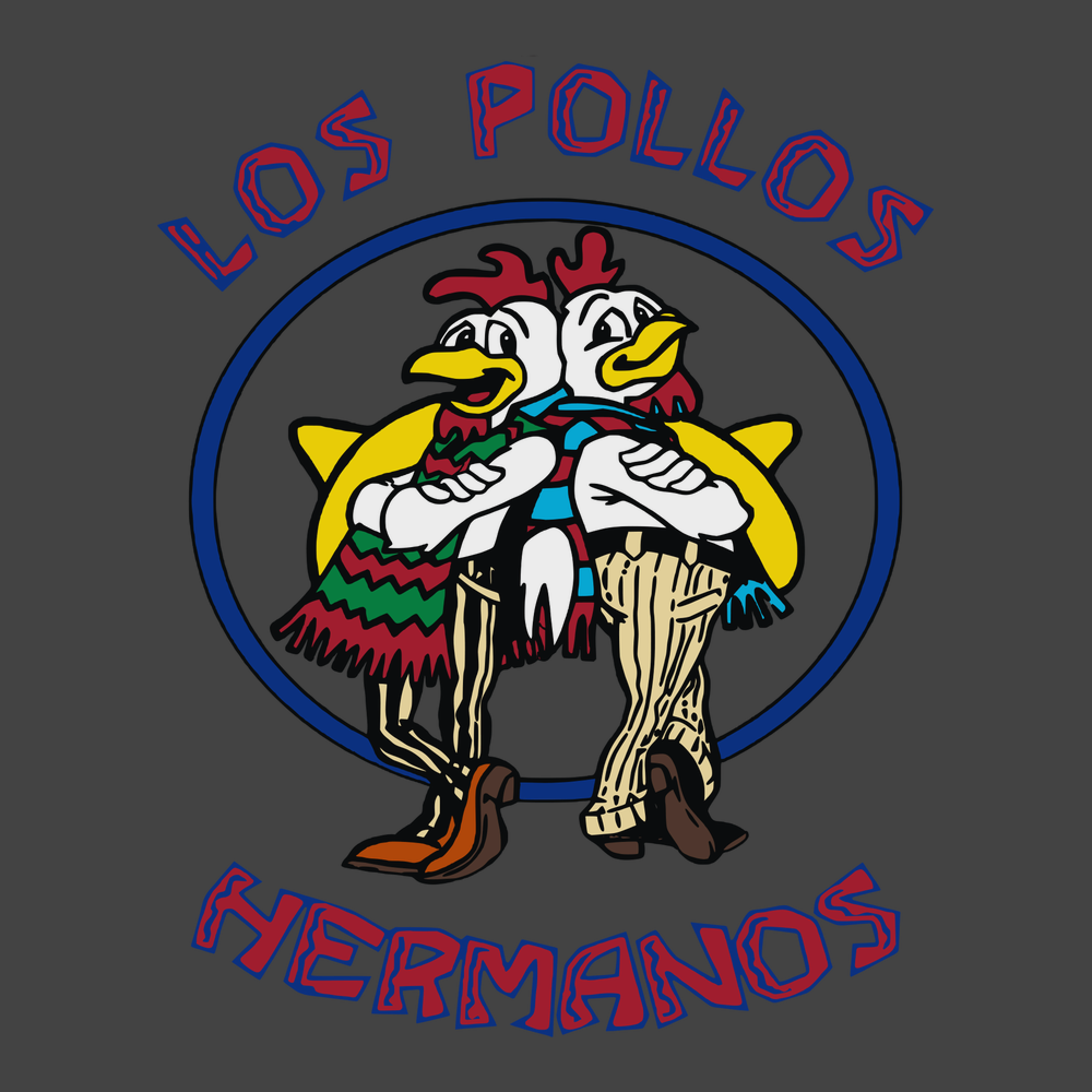 Los Pollos Hermanos T-Shirt CHARCOAL