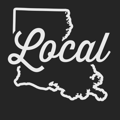 Louisiana Local T-Shirt BLACK