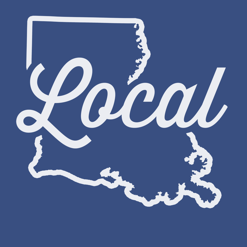 Louisiana Local T-Shirt BLUE