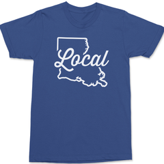 Louisiana Local T-Shirt BLUE