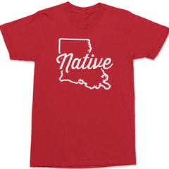 Louisiana Native T-Shirt RED